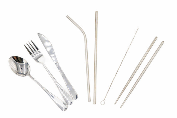7 Piece Stainless Steel Utensils Kit
