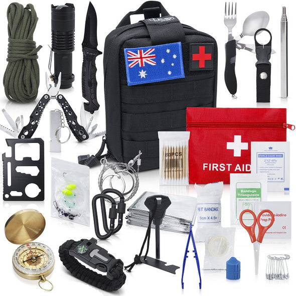 TKO Outdoor Survival Kit - 20 in 1