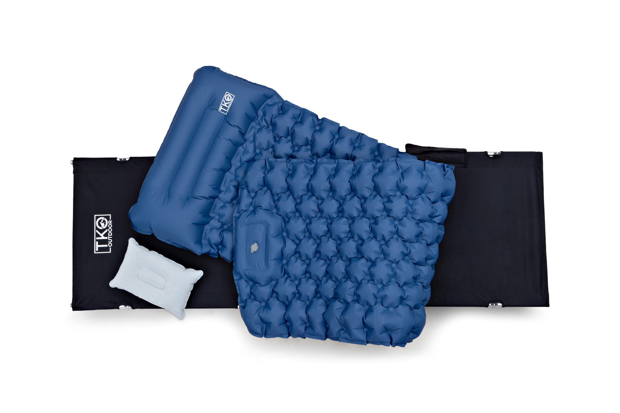 Camping Stretcher + Air Bed