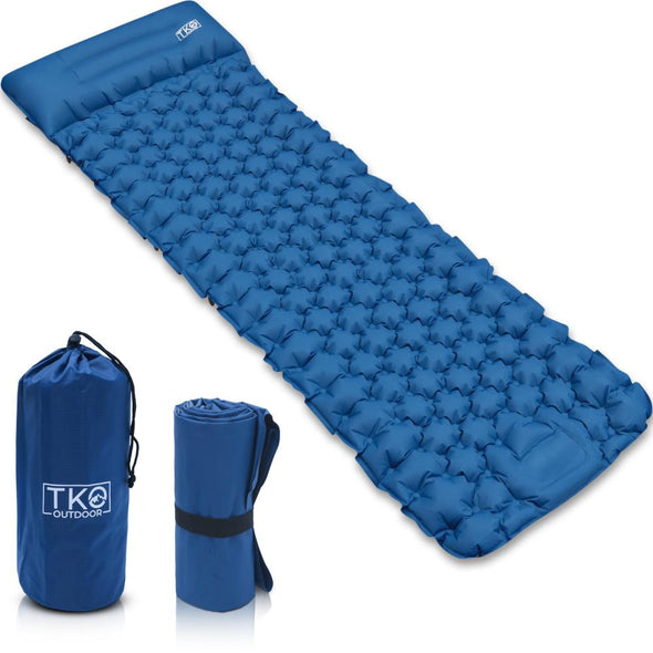 TKO Outdoor Comfort Sleeping Pad - Blue