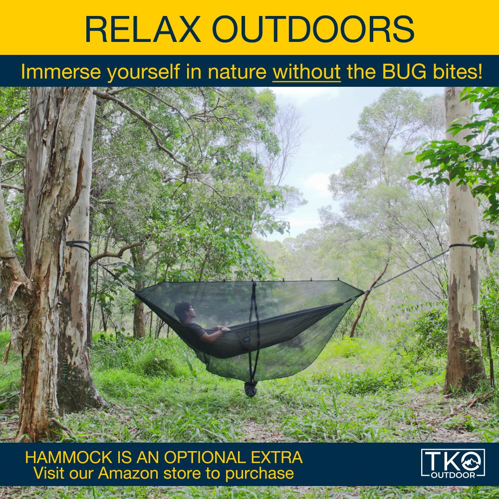 TKO Outdoor Hammock Bug Net