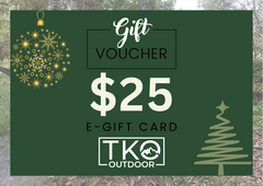 TKO Outdoor Christmas Gift Card