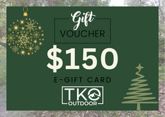 TKO Outdoor Christmas Gift Card