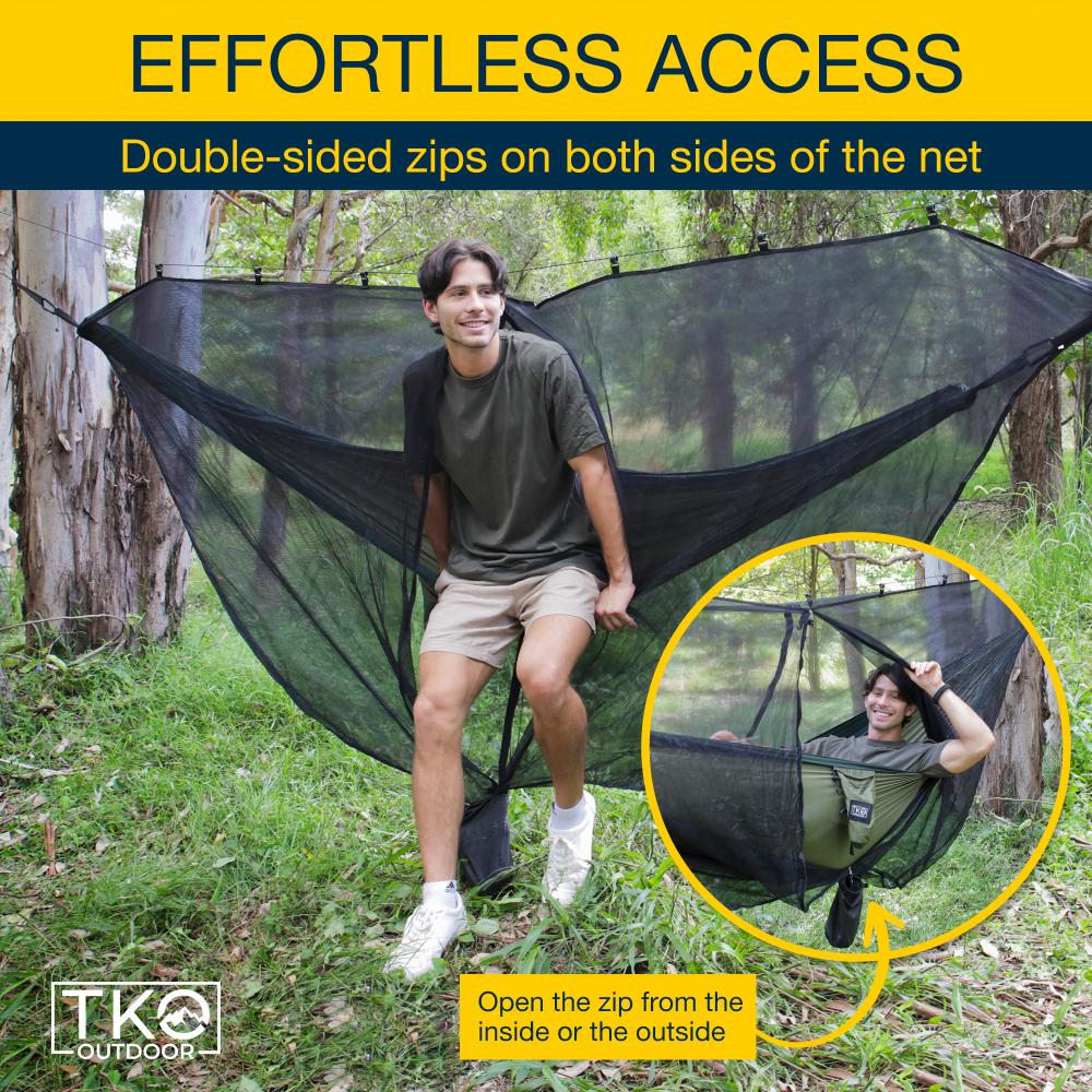TKO Outdoor Hammock Bug Net