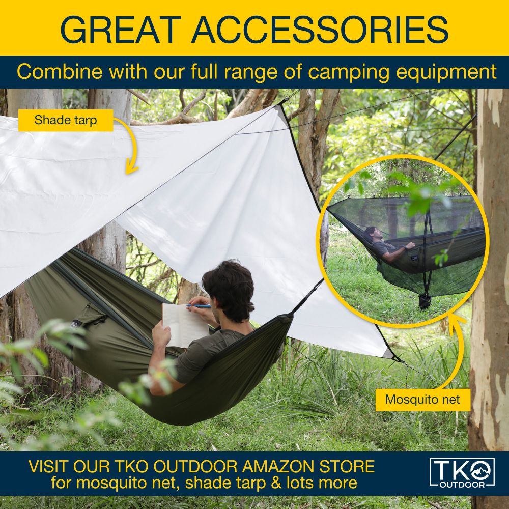 TKO Outdoor Camping Hammock Rain Fly